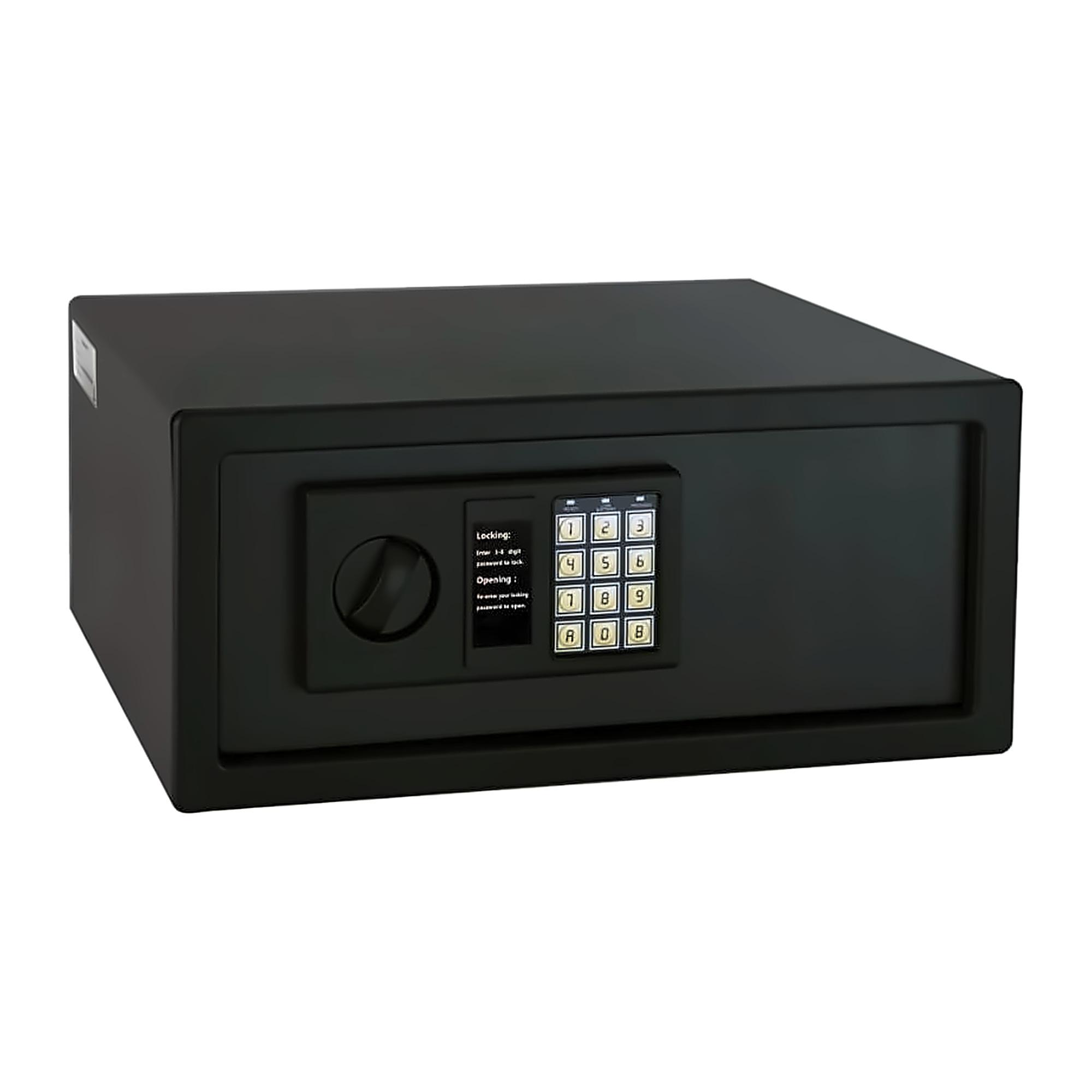 ENESS Fireproof Safes & Cabinets Not supplied by manufacturer with Electronic keypad with indicator lights and emergency key