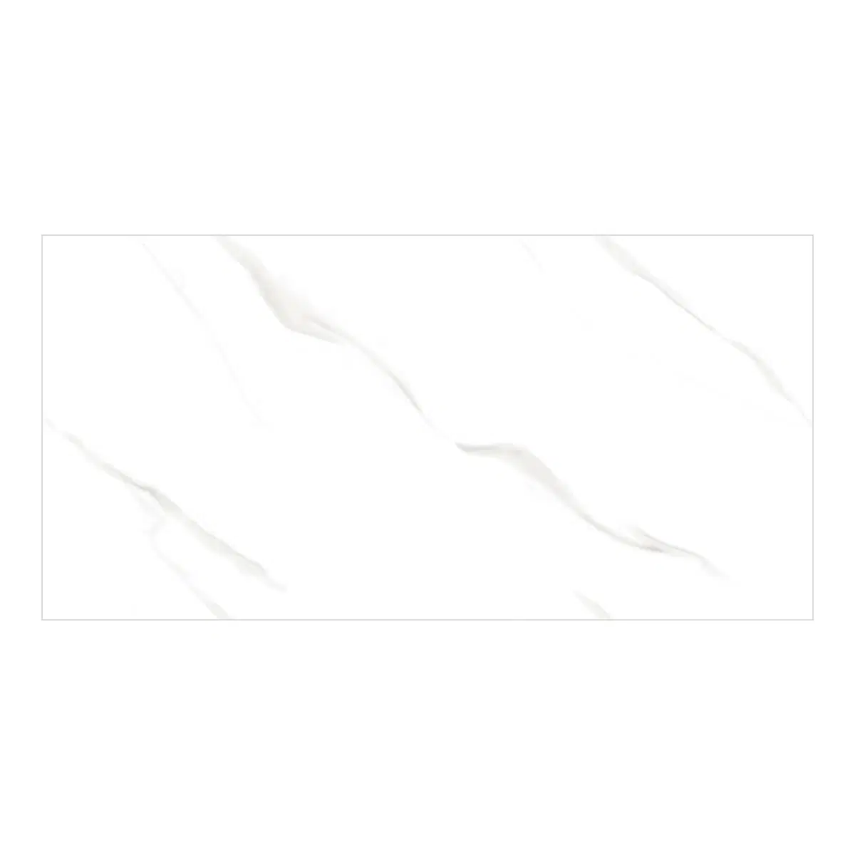 Goodwill White Marble Ceramic Wall Tile 300x600mm Glossy