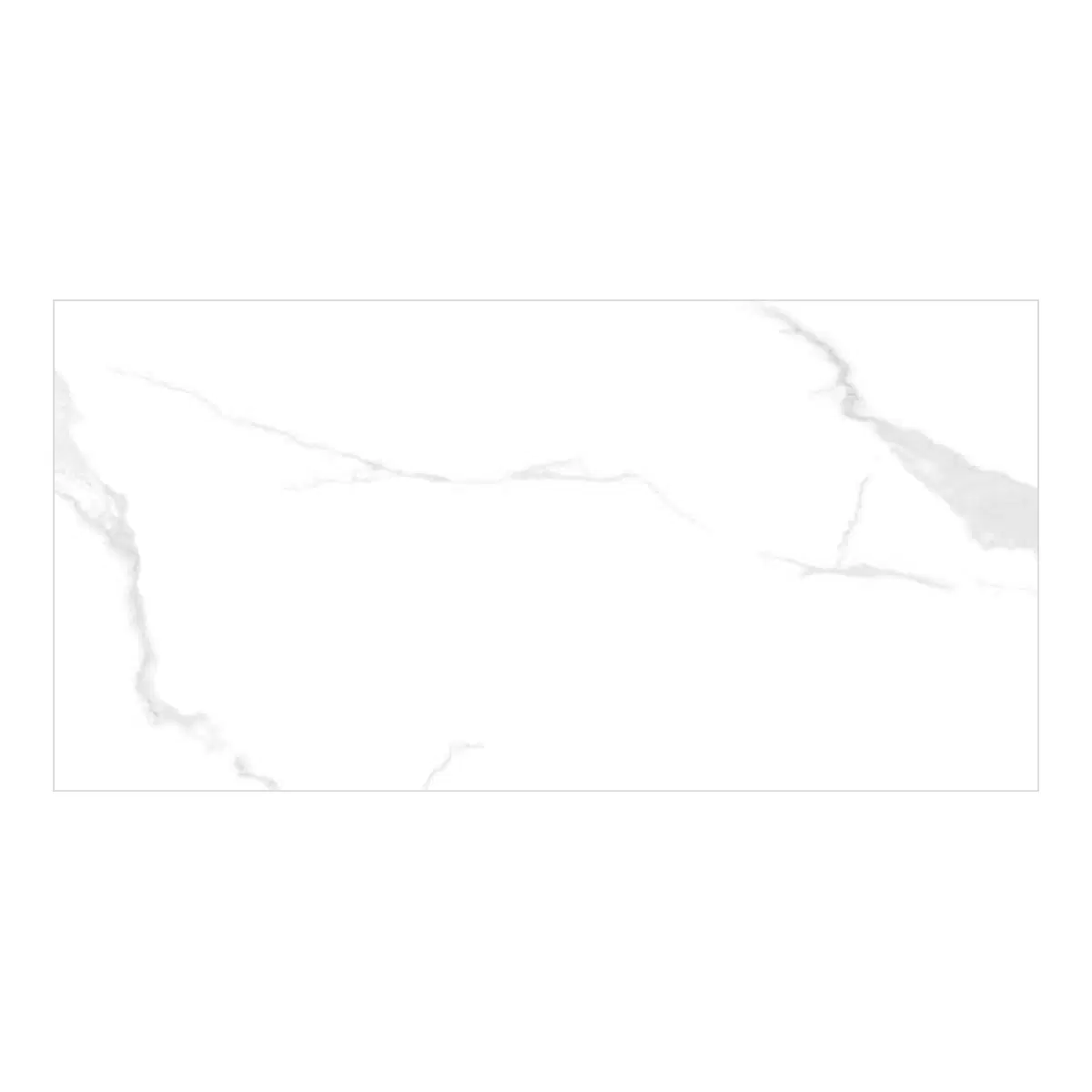 Goodwill Inkjet Ceramic Wall Tile White Glossy, 300x600 mm Carton(s) of 8pcs
