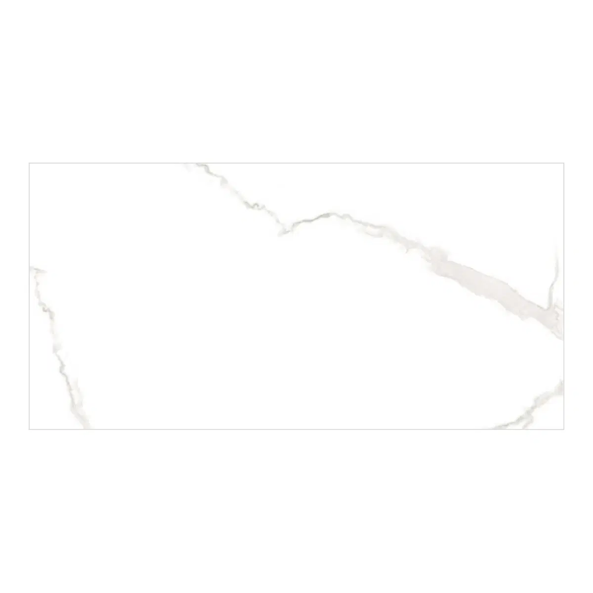 Goodwill White Marble Ceramic Wall Tile 300x600mm Glossy