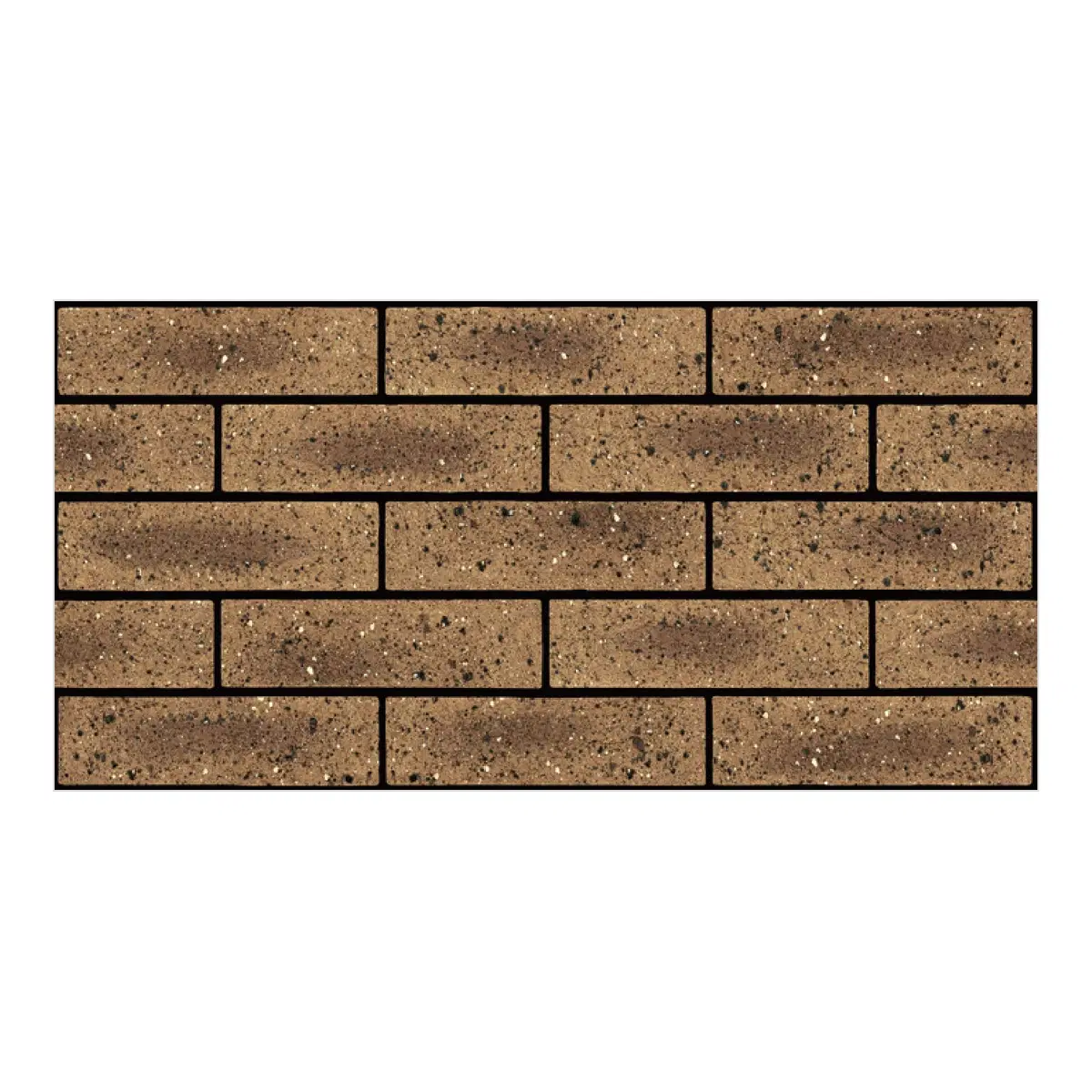 Goodwill Brown Brick Ceramic Wall Tile 300x600mm Matte
