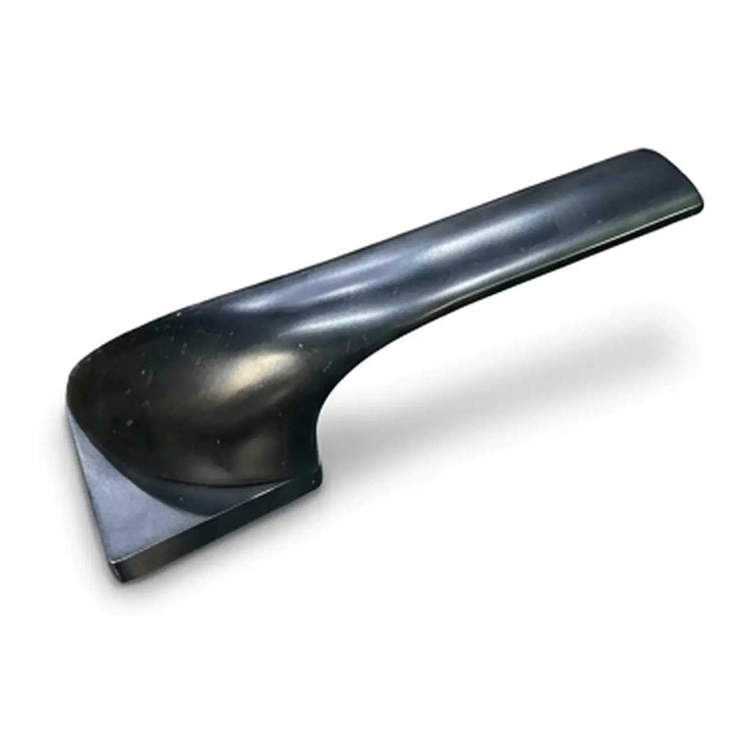 Anilock Door Handle BLK - lever on rose, handle only