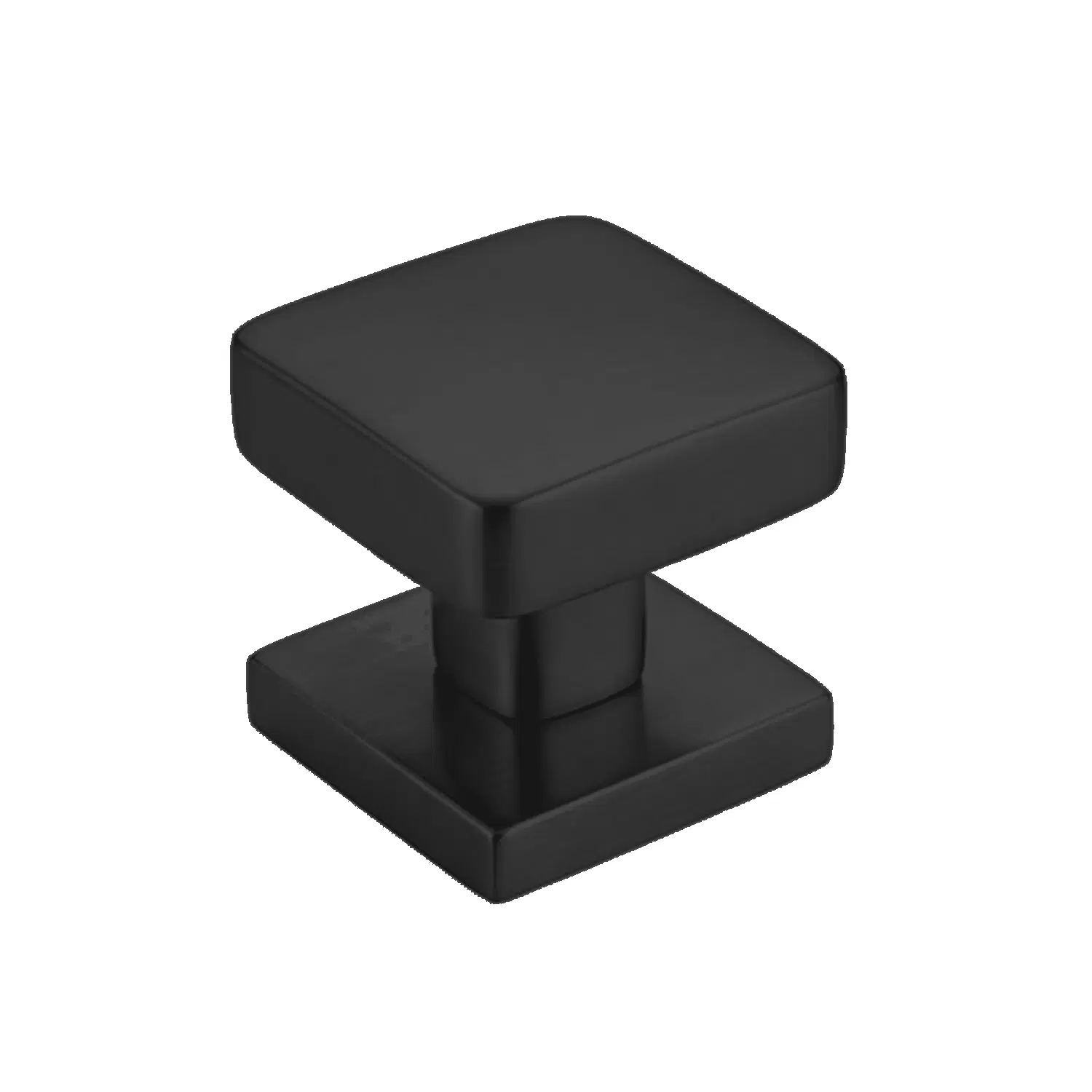 Anilock Knob handle {Lite} BLK - stainless steel square knob handle