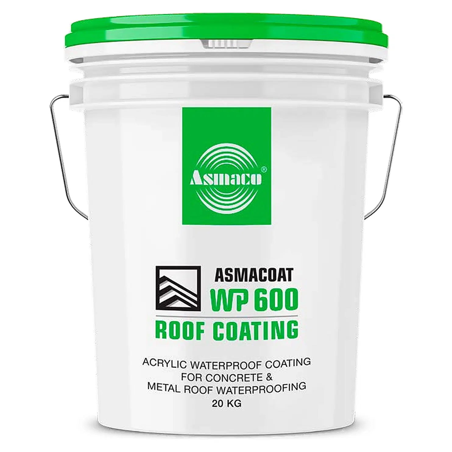 Asmaco Acrylic Matte Acrylic Paint White Acrylic Liquid Applied Waterproofing Membrane, 0.77